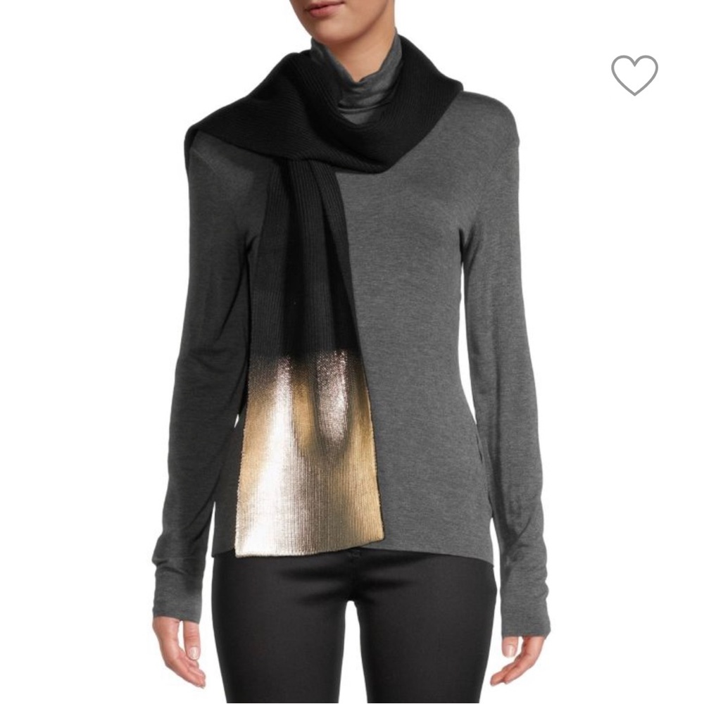 Jocelyn Ombré Metallic Scarf